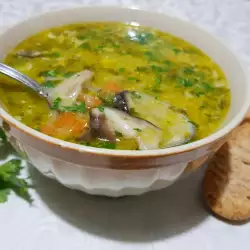 Mushroom Soup with Shiitake