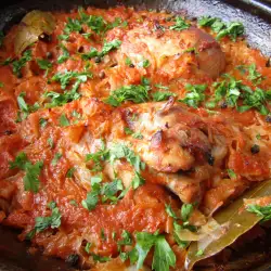 Oven-Baked Turkey Legs with Cabbage