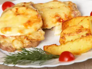 Oven-Baked Chicken and Cheese