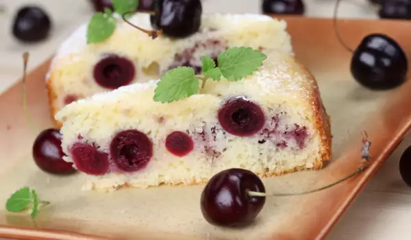 Fast Cherry Cake