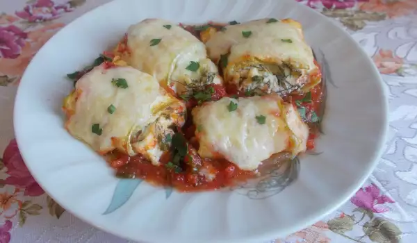 Oven-Baked Zucchini Rolls